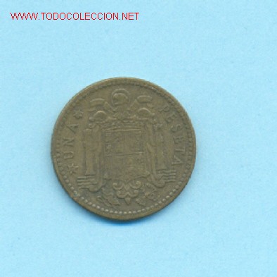 Monedas Franco: 1 pts 1947 * 19 52 - Foto 2