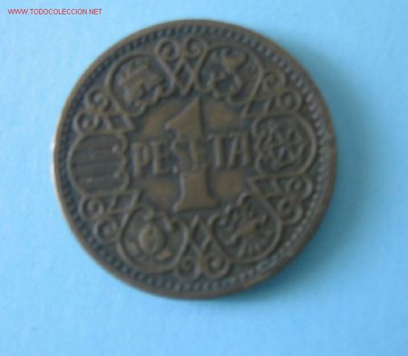 Monedas Franco: 1 pts 1944 la del UNO - Foto 1
