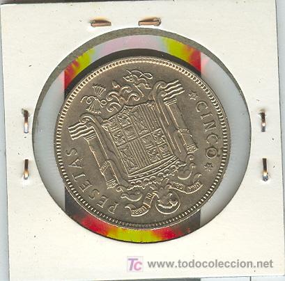 Monedas Franco: MONEDA DE 5 PESETAS. 1949.* 50 S/C - Foto 2