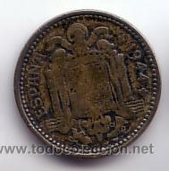 Monedas Franco: 1 peseta 1944 - Foto 2
