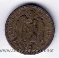 Monedas Franco: 1 peseta 1944 - Foto 2