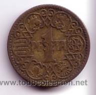 Monedas Franco: 1 peseta 1944 - Foto 1