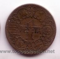 Monedas Franco: 1 peseta 1944 - Foto 1