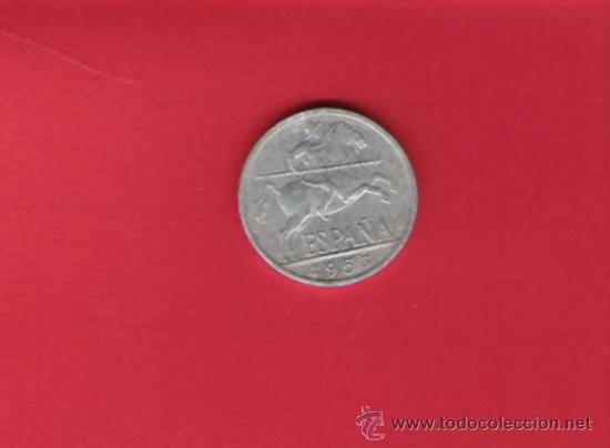 Monedas Franco: MONEDA DE 10 CENTIMOS DE 1953 - Foto 1
