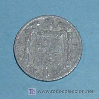 Monedas Franco: ESPA&Ntilde;A 5 CENTIMOS 1941 - Foto 2