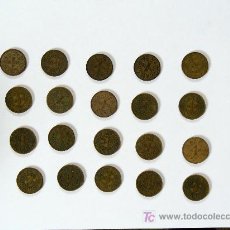 Monedas Franco: LOTE DE 20 MONEDAS DE PESETA 1944-LA DEL 1