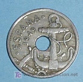 Monedas Franco: ESPA&Ntilde;A 50 CENTIMOS 1949 * 56 - Foto 1