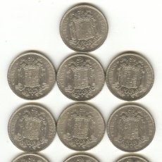Monedas Franco: BARATO LOTE DE DIEZ BONITAS MONEDAS 5 PTAS 1949 LAS GRANDES Y PRIMERAS DE FRANCO NIQUEL *1950