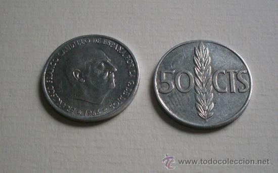 Monedas Franco: 2 MONEDAS 50 CENTIMOS - 1966 - MONEDA - Foto 1 - 21880222