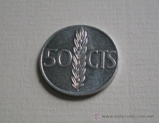 Monedas Franco: MONEDA 50 CENTIMOS - 1966 - Foto 2 - 21880162