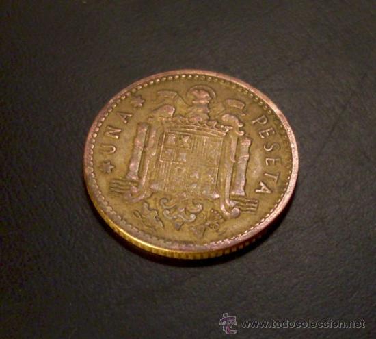 Monedas Franco: MONEDA 1 PESETA 1953 *56 - Foto 2 - 21931065