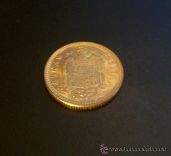 Monedas Franco: MONEDA 1 PESETA 1975 *77 - Foto 2 - 21931801