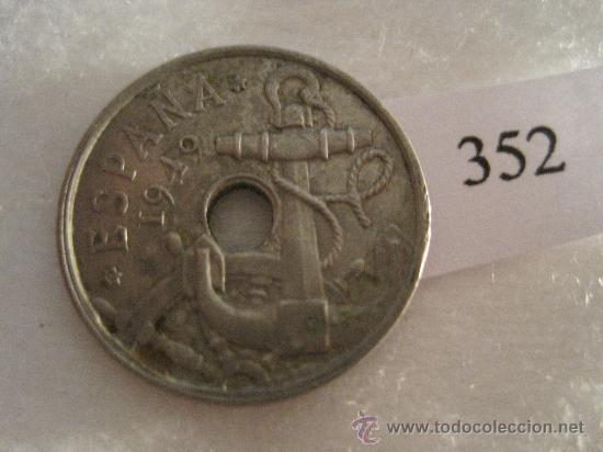 Monedas Franco: Espa&ntilde;a 50 centimos1949-62  MBC - Foto 1