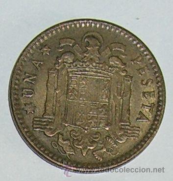 Monedas Franco: Peseta 1963 estrella 63 - Foto 2