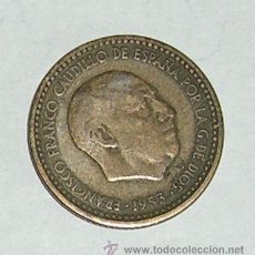 Monedas Franco: PESETA 1953 ESTRELLA 56 (RARA)
