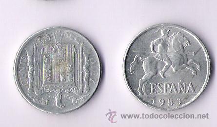 Monedas Franco: 10 CENTIMOS 1953    POCO CIRCULADA - - Foto 1