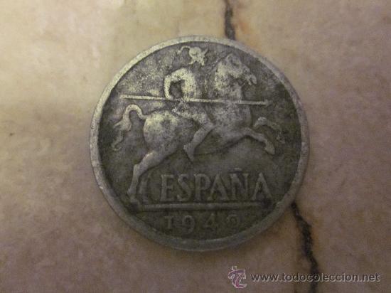 Monedas Franco: MONEDA 10 CENTIMOS ESPA&Ntilde;A 1940 - Foto 1