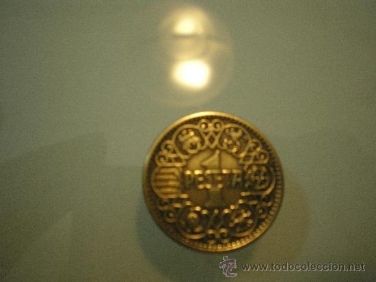 Monedas Franco: MONEDA DE 1 PTS. COBRE, 1.944 - Foto 1