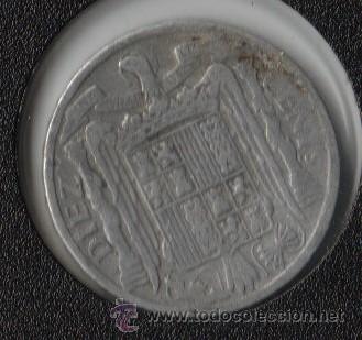 Monedas Franco: 10 CENTIMOS 1940 - ESTADO ESPA&Ntilde;OL MBC - Foto 2
