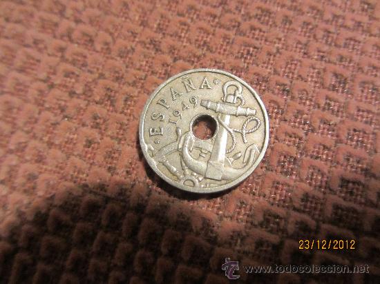 Monedas Franco: 50 CENTIMOS 1949 * - Foto 1