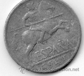 Monedas Franco: Moneda de 10 centimos de 1941. - Foto 1