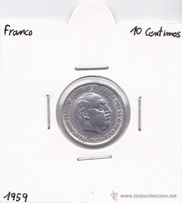 Monedas Franco: 10 C&Eacute;NTIMOS 1959 FRANCO - Foto 1