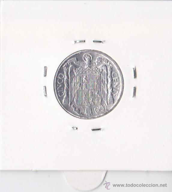 Monedas Franco: 5 C&Eacute;NTIMOS 1941 FRANCO - Foto 2
