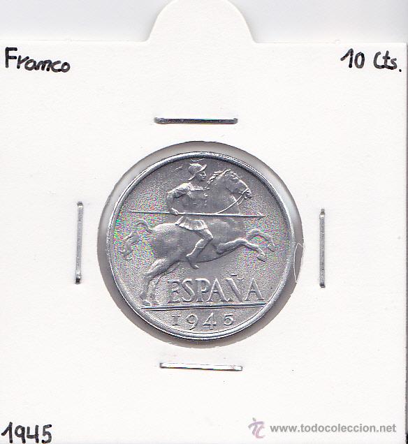 Monedas Franco: 10 C&Eacute;NTIMOS 1945 FRANCO - Foto 1