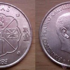 Monedas Franco: 100 PESETAS DE PLATA 1966*19-68 MBC CASI SIN CIRCULAR. Lote 94273018