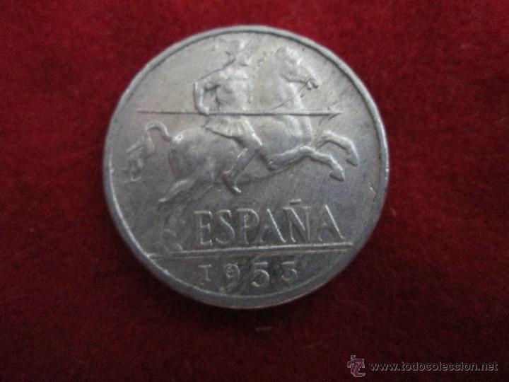 Monedas Franco: 10 centimos 1953 Estado Espa&ntilde;ol EBC - Foto 1