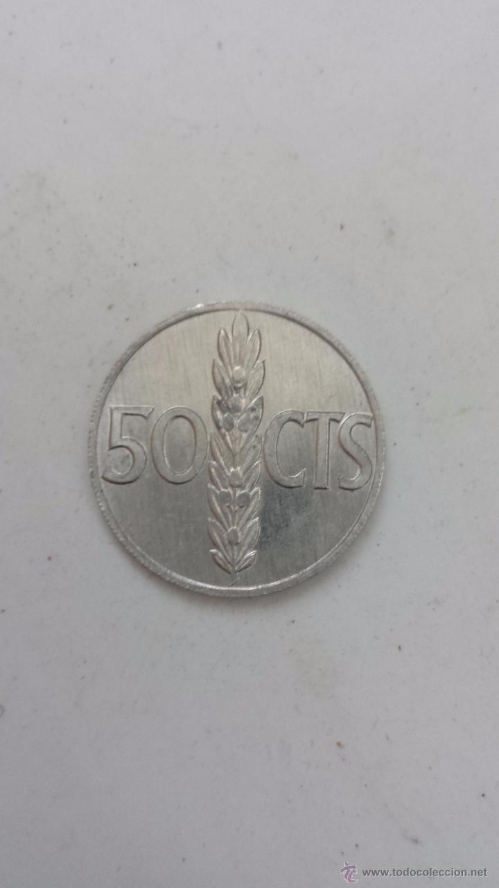 Monedas Franco: MONEDA DE 50 CENTIMOS ESPA&Ntilde;A 1966 - Foto 1