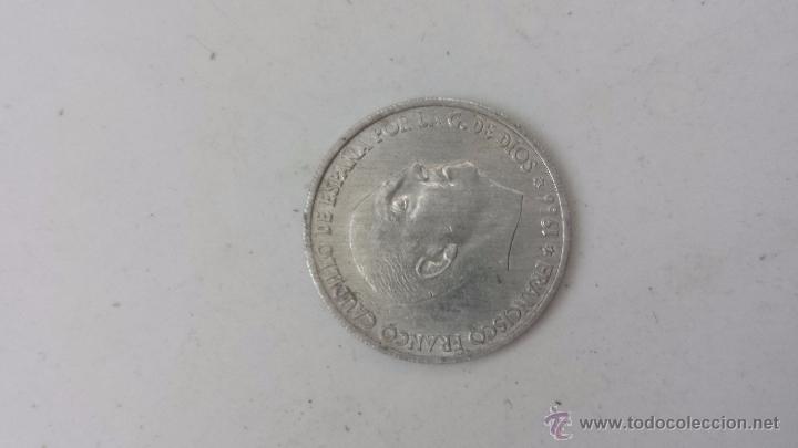 Monedas Franco: MONEDA DE 50 CENTIMOS ESPA&Ntilde;A 1966 - Foto 2