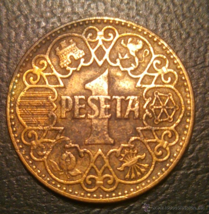 Monedas Franco: Peseta de 1944 - Foto 1