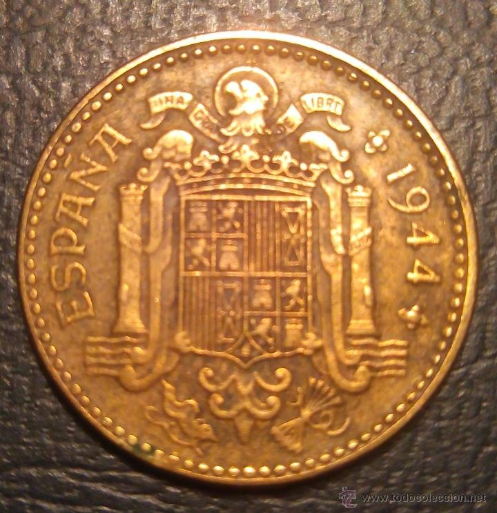 Monedas Franco: Peseta de 1944 - Foto 2