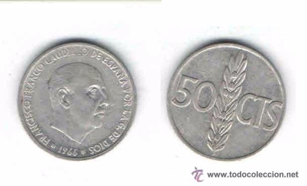 Monedas Franco: MONEDA DE ESPA&Ntilde;A, 1966, 50 CENTIMOS (LOTE 37) - Foto 1