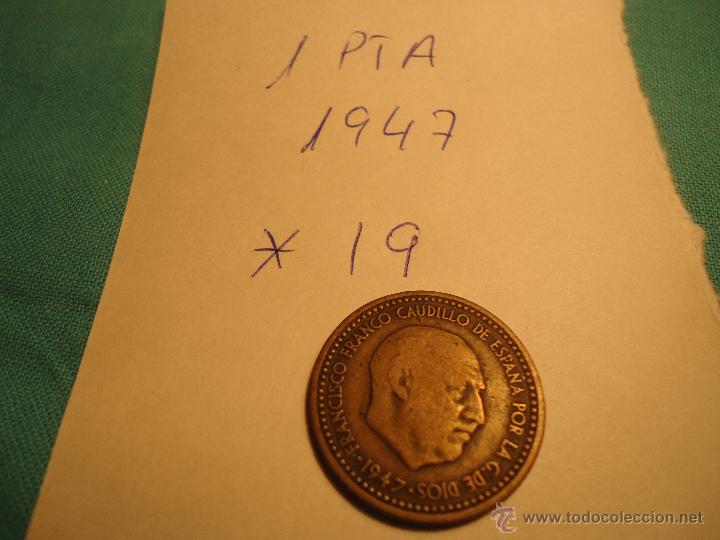 Monedas Franco: MONEDA DE 1 PTS DE 1947 *19 - Foto 1