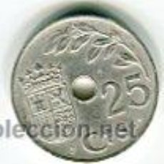 Monedas Franco: 25 (VEINTICINCO) CENTIMOS ESTADO ESPAÑOL AÑO 1937. Lote 54454000