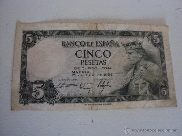Monedas Franco: CINCO PESETAS - Foto 1