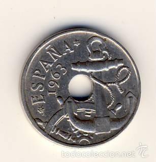 Monedas Franco: 50 C&Eacute;NTIMOS 1963 *63.- (2) - Foto 1