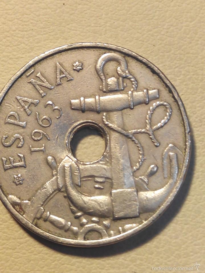 Monedas Franco: MONEDA ESPA&Ntilde;A 50 CENTIMOS 1963*64 . MBC - Foto 1