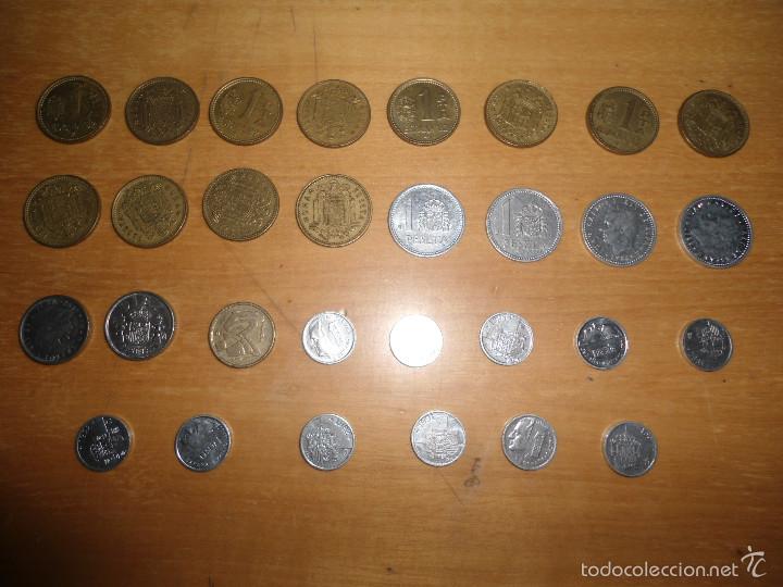 Monedas Franco: LOTE MONEDAS ESPA&Ntilde;OLAS - ESPA&Ntilde;A - Foto 1