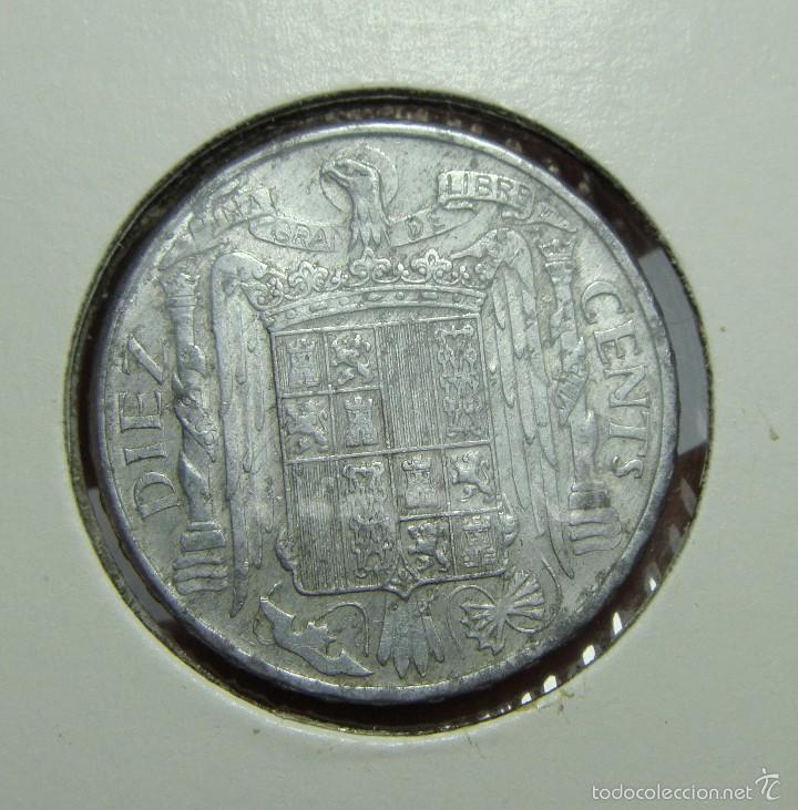 Monedas Franco: 10 C&eacute;ntimos. Franco. 1953 - Foto 2