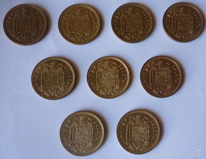 Monedas Franco: EXCELENTE COLECCION COMPLETA DE 1 PTA. DE 1966 - Foto 1