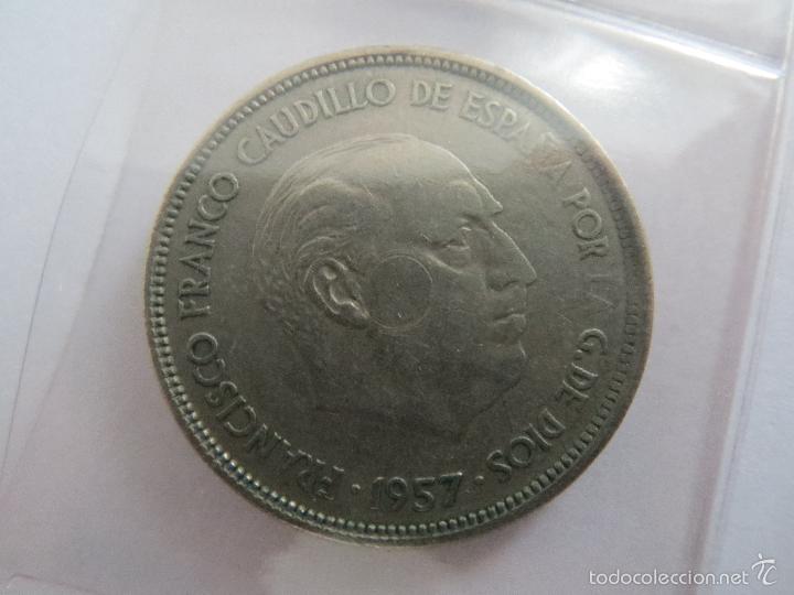 Monedas Franco: MONEDA 50 PESETAS 1957 - Foto 1