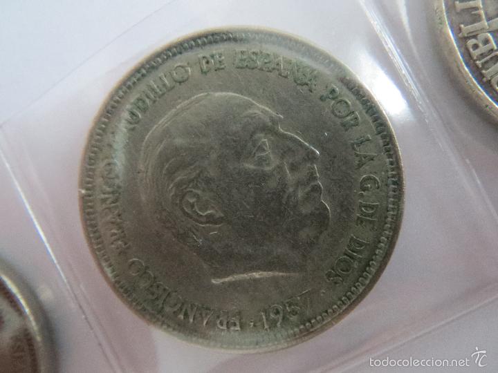 Monedas Franco: MONEDA 50 PESETAS 1957 - Foto 3