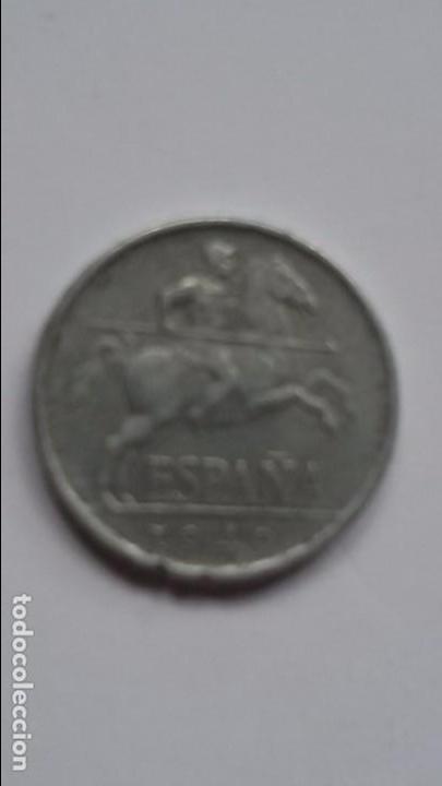 Monedas Franco: Moneda 5 centimos 1940. Estado Espa&ntilde;ol - Foto 1