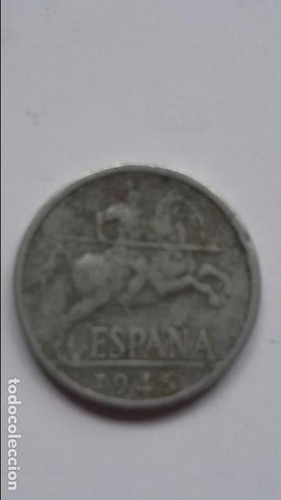 Monedas Franco: Moneda 10 centimos 1940. Estado Espa&ntilde;ol - Foto 1