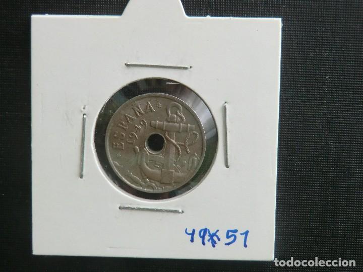 Monedas Franco: 25 CENTIMOS 1949*51 EBC (RARA) - Foto 1