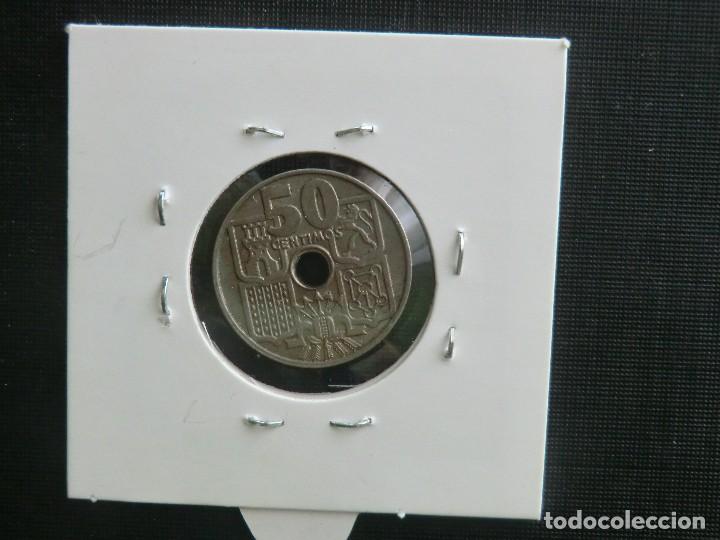Monedas Franco: 25 CENTIMOS 1949*51 EBC (RARA) - Foto 2