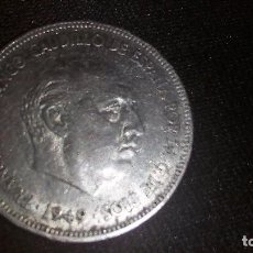 Monedas Franco: ESPAÑA 5 PESETAS -MODULO GRANDE-ESTADO ESPAÑOL 1949 ESTRELLAS 19*50*